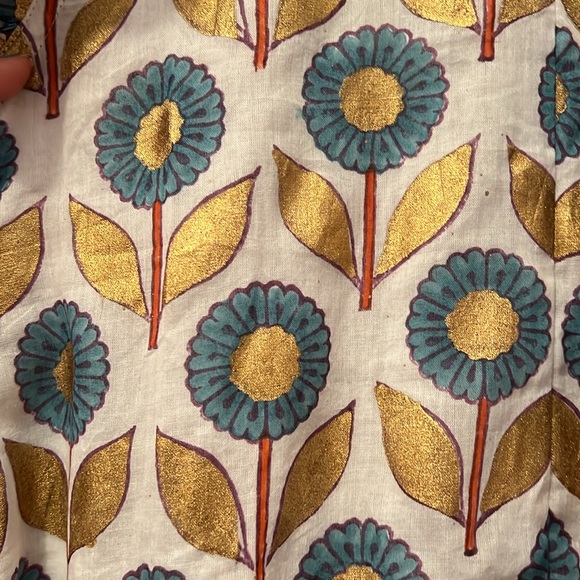 Oliphant Flirty Ruffle Hem Mini Dress - Picture 8 of 9